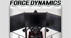 Desktop Screenshot of force-dynamics.com
